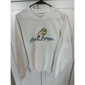 Vintage Beau Rivage Resort Casino Biloxi Sweatshirt Size Medium Made In USA